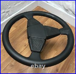 Genuine Opel Manta GT/E steering wheel. LEATHER TRIMMED. GSI SRi etc SUPERB! 16D