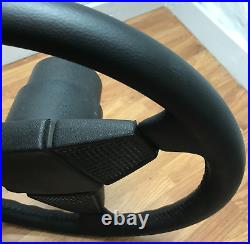 Genuine Opel Manta GT/E steering wheel. LEATHER TRIMMED. GSI SRi etc SUPERB! 16D