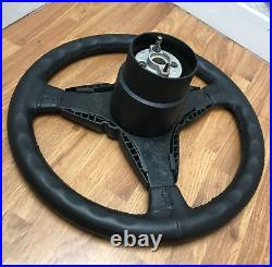 Genuine Opel Manta GT/E steering wheel. LEATHER TRIMMED. GSI SRi etc SUPERB! 16D