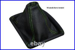 Green Stitch Manual Gear Boot Fits Holden Commodore Vy Vz Ss Hsv 02-06 Sedan