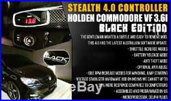 HOLDEN COMMODORE STEALTH CONTROLLER VF SS V8 HSV LS2 LS3 Tune Throttle Gauge 4.0