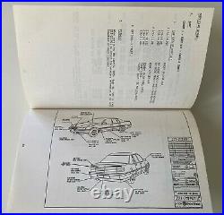 HOLDEN GMH SERVICE COMMUNICATION 1991 BOOK COMMODORE VN VG VQ CAPRICE 5000i HSV