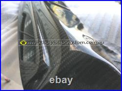 HSV GTS E2 E3 r8 g8 maloo Pontiac VE carbon fiber bonnet garnish hood trim chrom