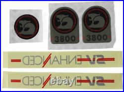 HSV SV 3800 Enhanced Sticker Kit Holden VN Commodore Decal Pack x5 New
