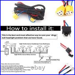 Headlight Relay Harness Kit 80a Holden Commodore VN VP VR VS VT VX SS HSV Calais