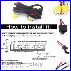 Headlight Relay Harness Kit 80a Holden Commodore VN VP VR VS VT VX SS HSV Calais