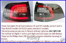 Holden Commodore HSV Wagon VE VF R8 SS SSV SV6 Storm Evoke NEW LED TAIL LIGHTS $