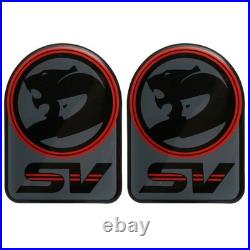 Holden Commodore VL HSV SV Badge Pair x2 Guard Fender Emblem decal