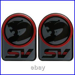 Holden Commodore VL HSV SV Badge Pair x2 Guard Fender Emblem decal kB10
