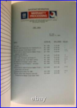 Holden Gmh Service Communication 1988 Year Book Commodore VL Vn Je Hsv Group A