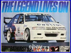 Holden VP Commodore Huge Poster HSV HRT Allan Percy Win Grice 1992 Bathurst 1000