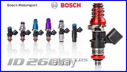 Injector Dynamics High Imp. 2600XDS Fuel Injectors for Holden Commodore E-HSV