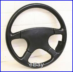 MOMO 4 SPOKE LEATHER STEERING WHEEL Typ M38 / KBA 70056 New old stock, RARE