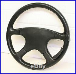 MOMO 4 SPOKE LEATHER STEERING WHEEL Typ M38 / KBA 70056 New old stock, RARE