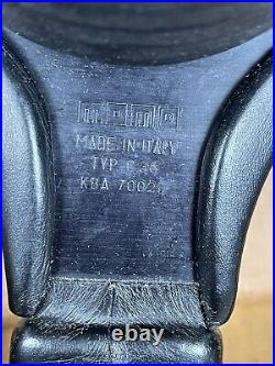 Momo Master C36 360mm black leather steering wheel ALL ORIGINAL NOT RE TRIMMED
