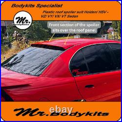 Mr Bodykits Rear Plastic Roof Spoiler For Vt/vx/vy/vz Holden Hsv Commodore Sedan