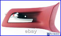 NOS HSV VE GTS Clubsport Commodore LHF Inner Door Handle Red Hot & Silver Handle