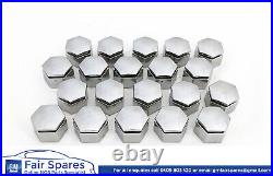 NOS NLA Holden & HSV VE VF Commodore 20 Pack of Chrome Wheel Nut Caps / Covers