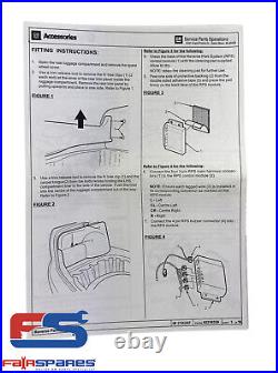 2x Rear ABS Wheel Speed Sensors For Holden Commodore VE 2006-2013 - 92211237