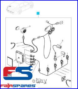 NOS VE HSV & Holden Commodore SS SSV SV6 G8 Reverse Parking Sensor Kit in White