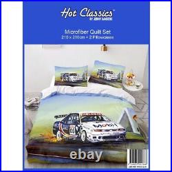 Peter Brock 05 Holden HSV Commodore Queen Bed Quilt Cover Set by Jenny Sanders