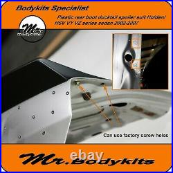 Plastic Rear Boot Ducktail Spoiler For Holden VY VZ Commodore/Calais/Berlina
