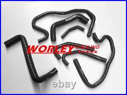 QLD-BLACK radiator heater hose for Holden Commodore VE 6.0L LS2 SS HSV 2006-on