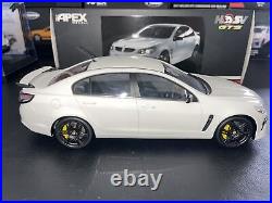 RARE 118 APEX Holden Gen-F HSV VF WHITE GTS Commodore Herron White