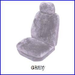 SINGLE 20mm SHEEPSKIN WOOL CAR SEAT COVER FOR HOLDEN HSV COMMODORE