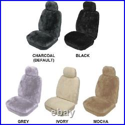 SINGLE 25mm SHEEPSKIN WOOL CAR SEAT COVER FOR HOLDEN HSV COMMODORE