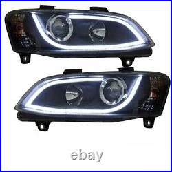 Set of DRL LED Projector Headlights for Holden Commodore VE HSV/SSV/SV 2006-10