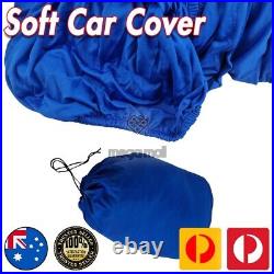 Spandex Car Cover for Holden Commodore UTE SS V SV6 HSV Maloo SV5000 Blue Soft