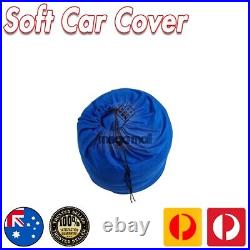 Spandex Car Cover for Holden Commodore UTE SS V SV6 HSV Maloo SV5000 Blue Soft