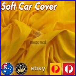 Spandex Car Cover for Holden Commodore UTE SS V SV6 HSV Maloo SV5000 YELLOW
