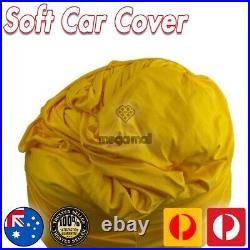 Spandex Car Cover for Holden Commodore UTE SS V SV6 HSV Maloo SV5000 YELLOW