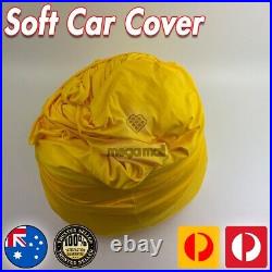Spandex Car Cover for Holden Commodore UTE SS V SV6 HSV Maloo SV5000 YELLOW Soft