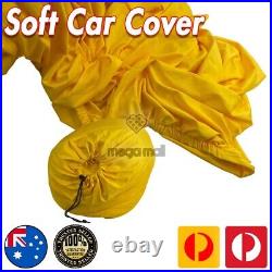 Stretchy Car Cover Ultra For Holden Commodore VE VF VY VU VS HSV Yellow Spandex