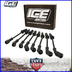 VF Holden Commodore & HSV LS3 6.2lt V8 9mm ICE Ignition Performance Leads Black