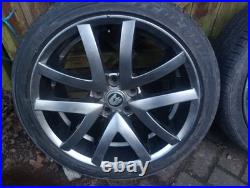 Vauxhall VXR8 19 Alloy wheels. Staggered set. Holden HSV Commodore VE