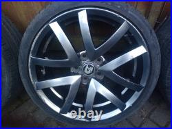 Vauxhall VXR8 19 Alloy wheels. Staggered set. Holden HSV Commodore VE
