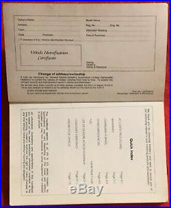 Vn Vg Commodore Calais Owners Handbook 1990 Hsv Clubsport Maloo Ute